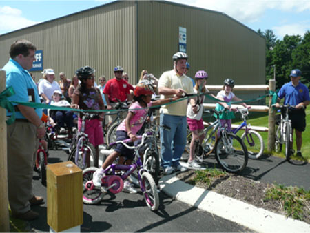 Celebrating Rail Trail Phase II Opening - photo 1