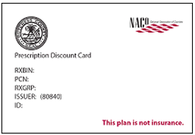 Dutchess County Prescription Card graphic