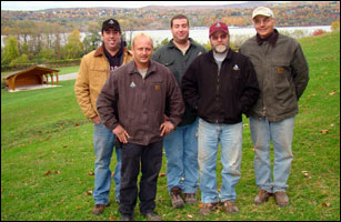 Park Manager with members of his staff