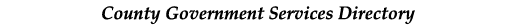 Services Directory