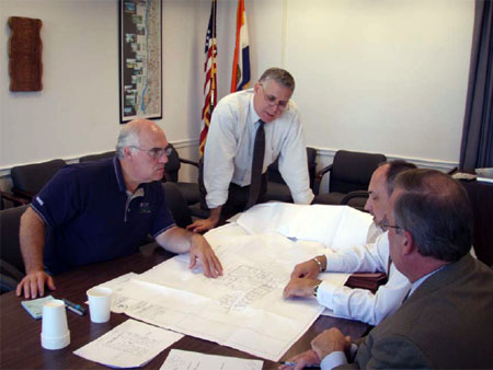 County Executive Reviews Plans for Emergency Operations Center Upgrade  - photo 1
