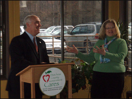County Executive Steinhaus Addressing Rhinebeck Chamber of Commerce - photo 1
